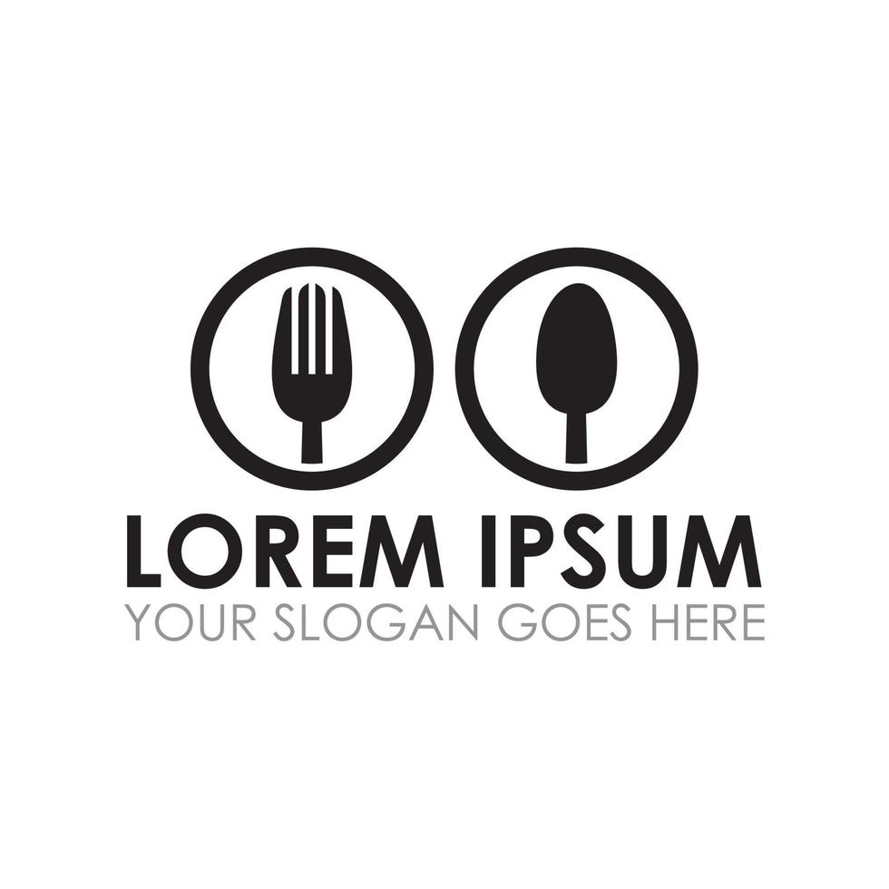restaurant vector , food logo vector