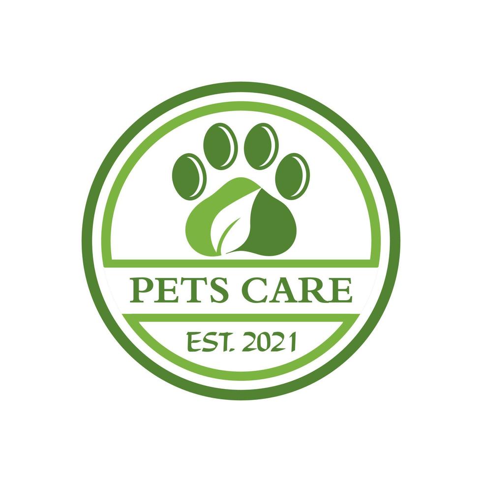 pets care logo , veterinary logo vector