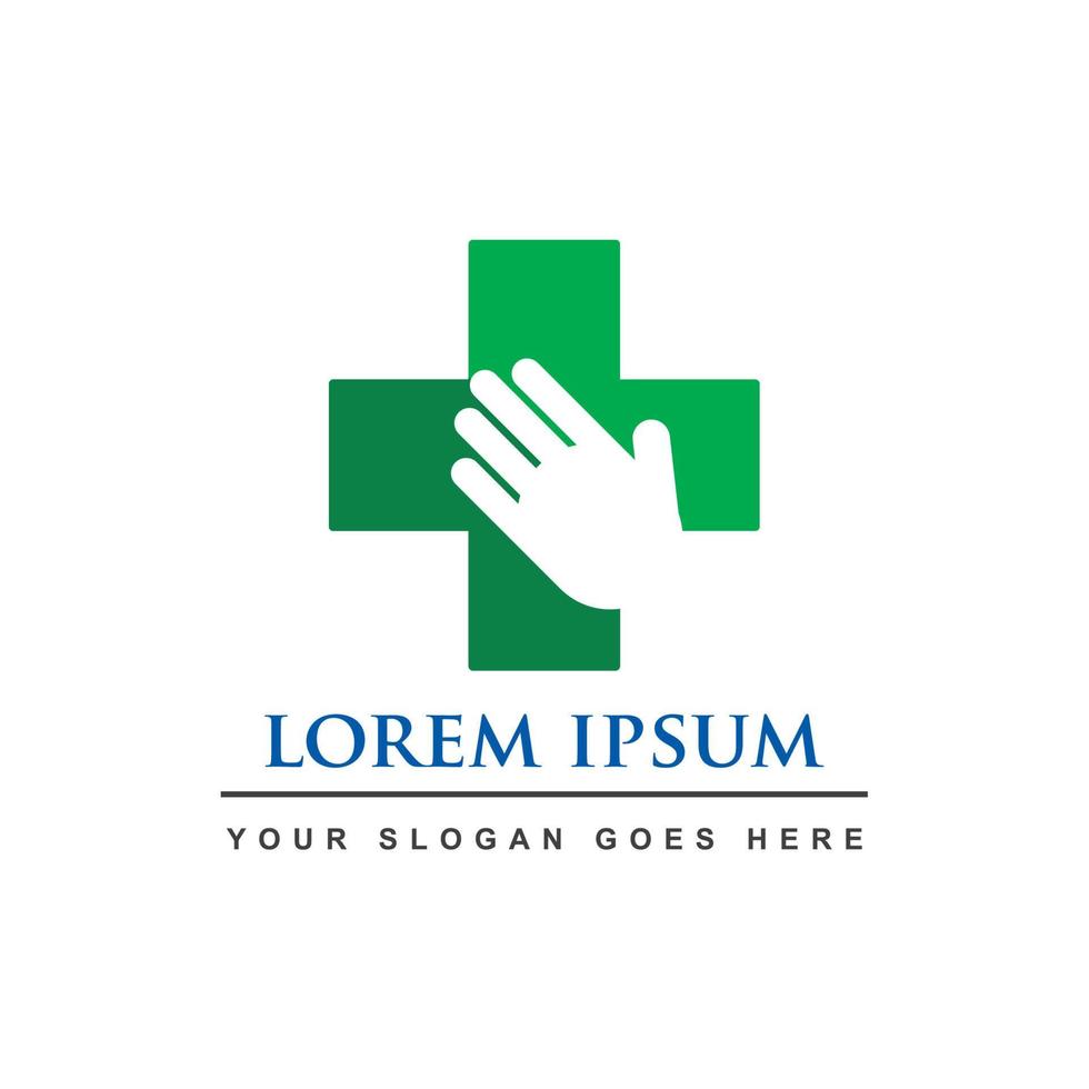 logotipo médico, vector de logotipo de atención médica