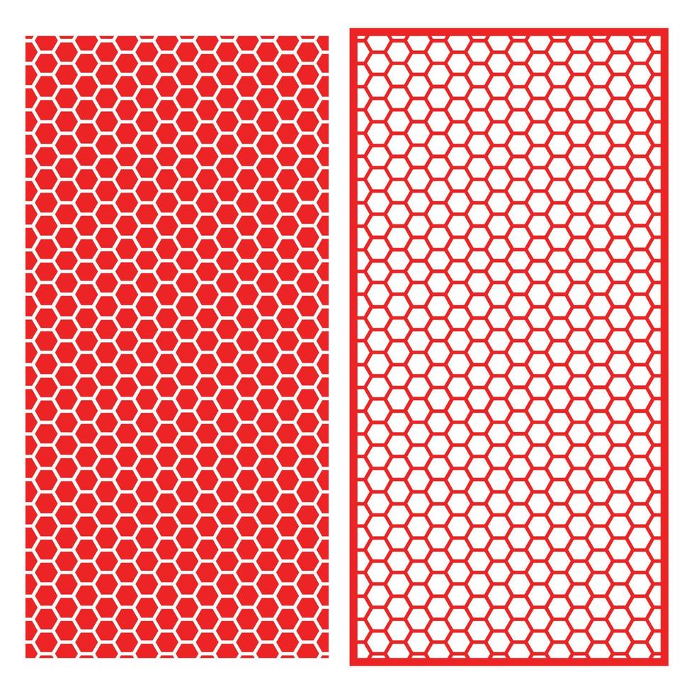Laser cut panel. Abstract geometric pattern with lines, rhombuses, squares.engraving, paper cut. Stencil lattice ornaments.Door Cnc design . vector
