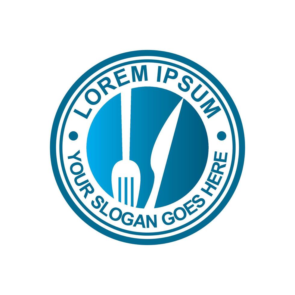 logotipo de restaurante, vector de logotipo de comida