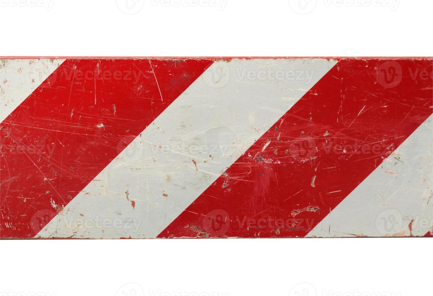 señal de advertencia roja y blanca 5370881 Foto de stock en Vecteezy