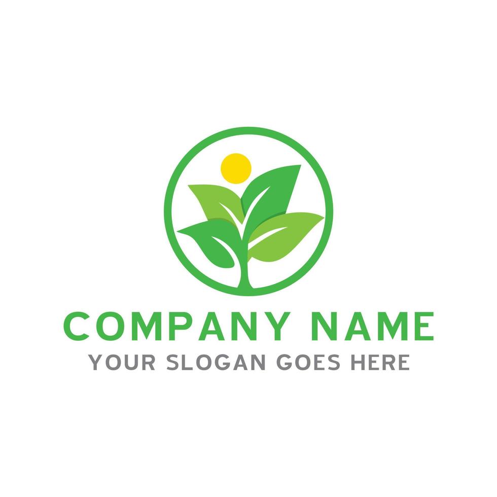 nature logo , environment logo vector