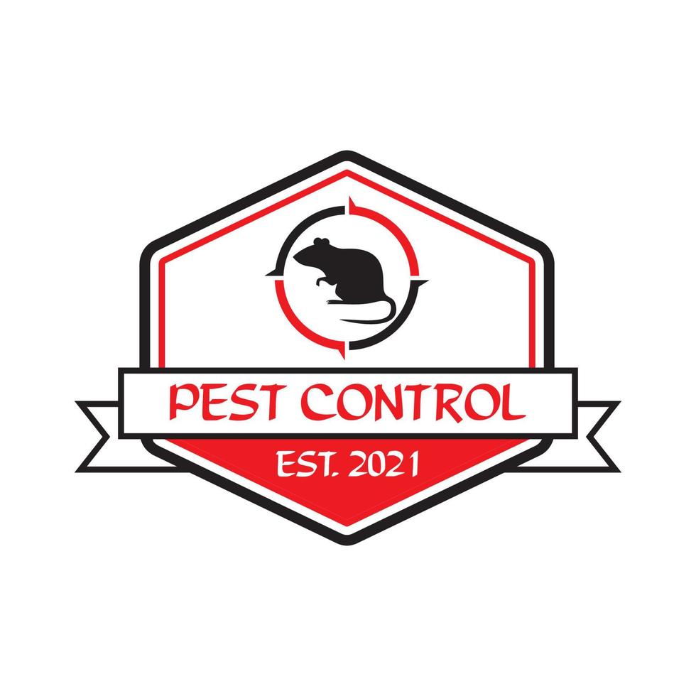 rat poison logo , pest control logo vector