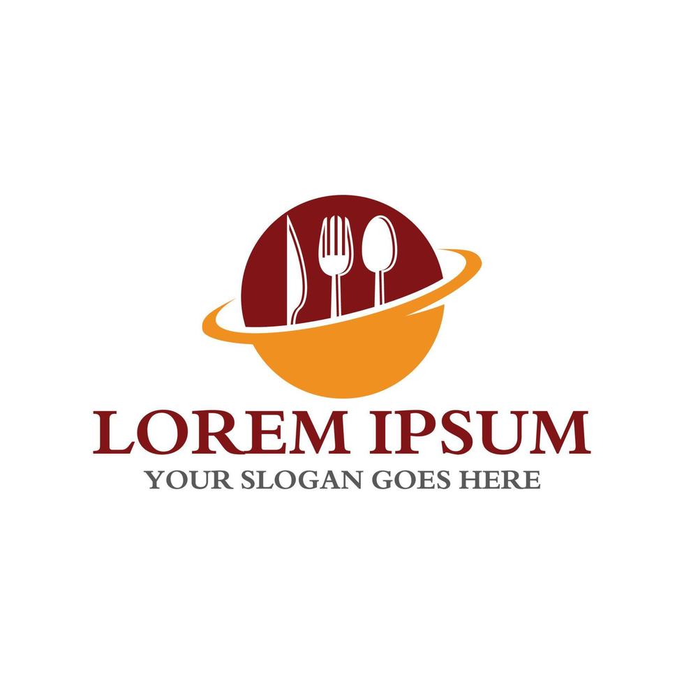 logotipo de restaurante, vector de logotipo de comida