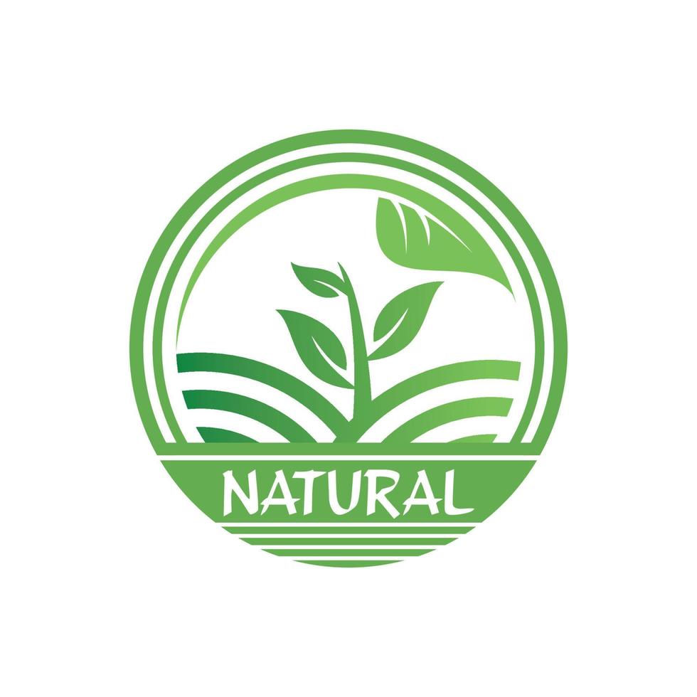 agriculture logo , natural logo vector