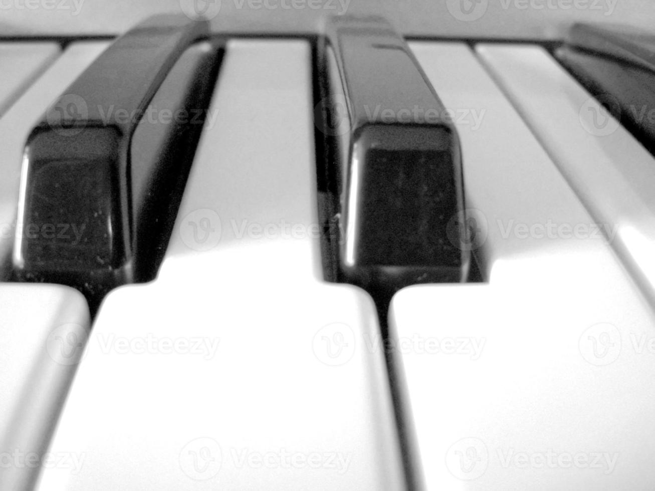 Music keyboard keys photo