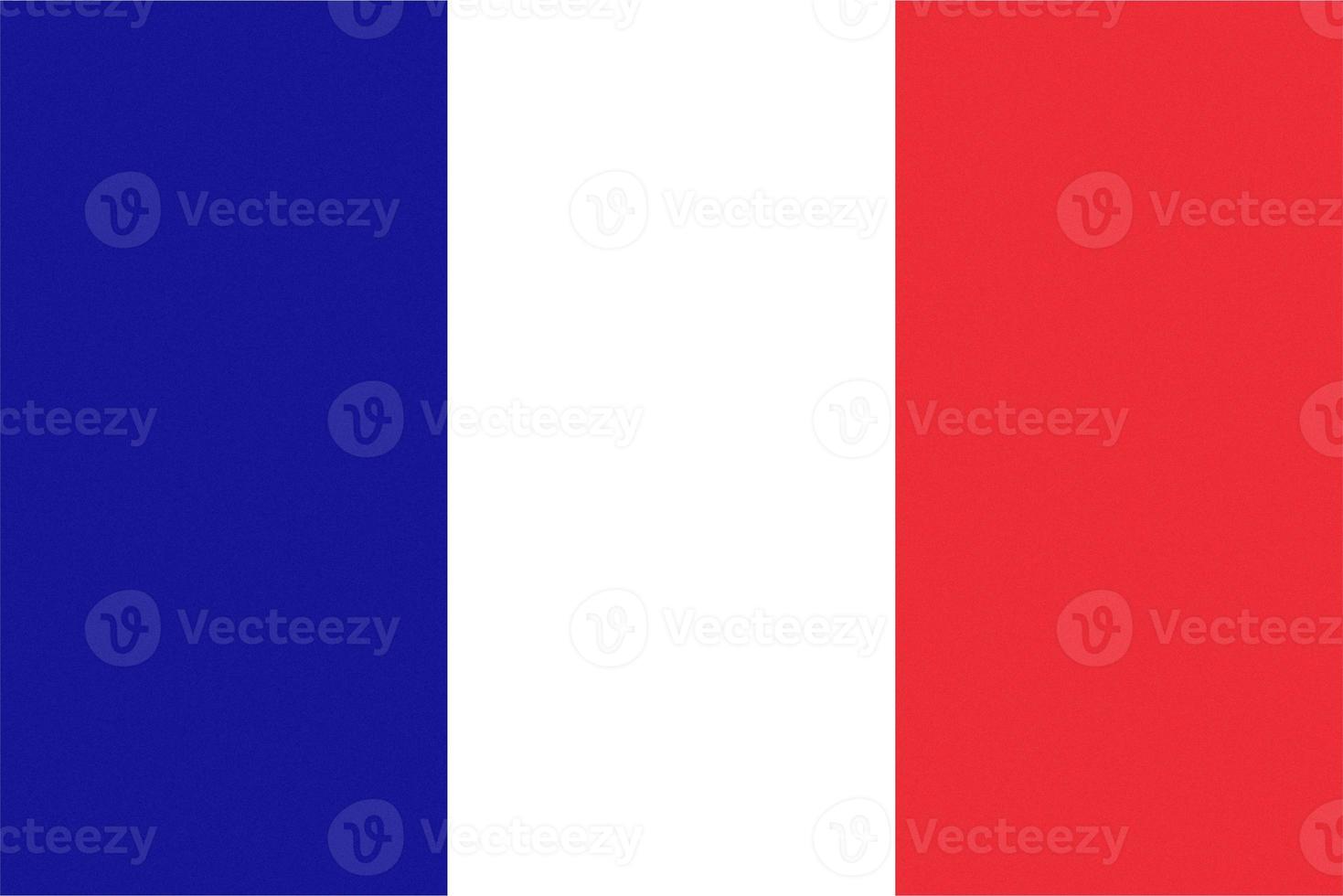 bandera francesa texturizada de francia foto