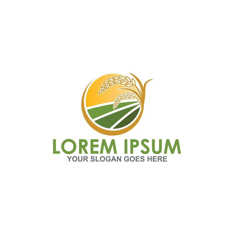 farming vector , agriculture logo