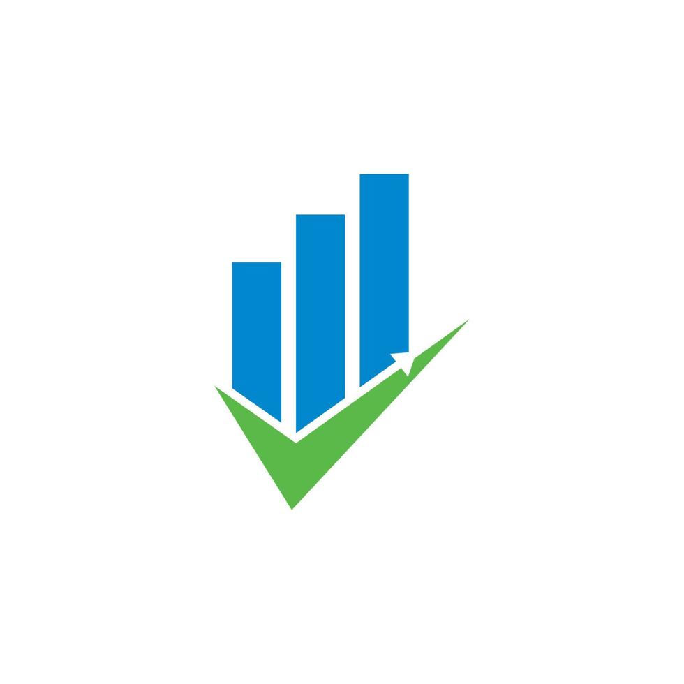 Growth Chart Vector , Finance Logo