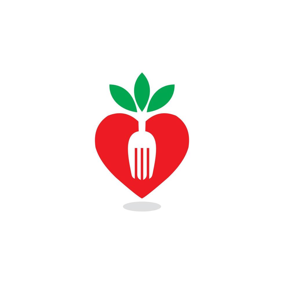 vector de cena abstracto, logotipo de comida