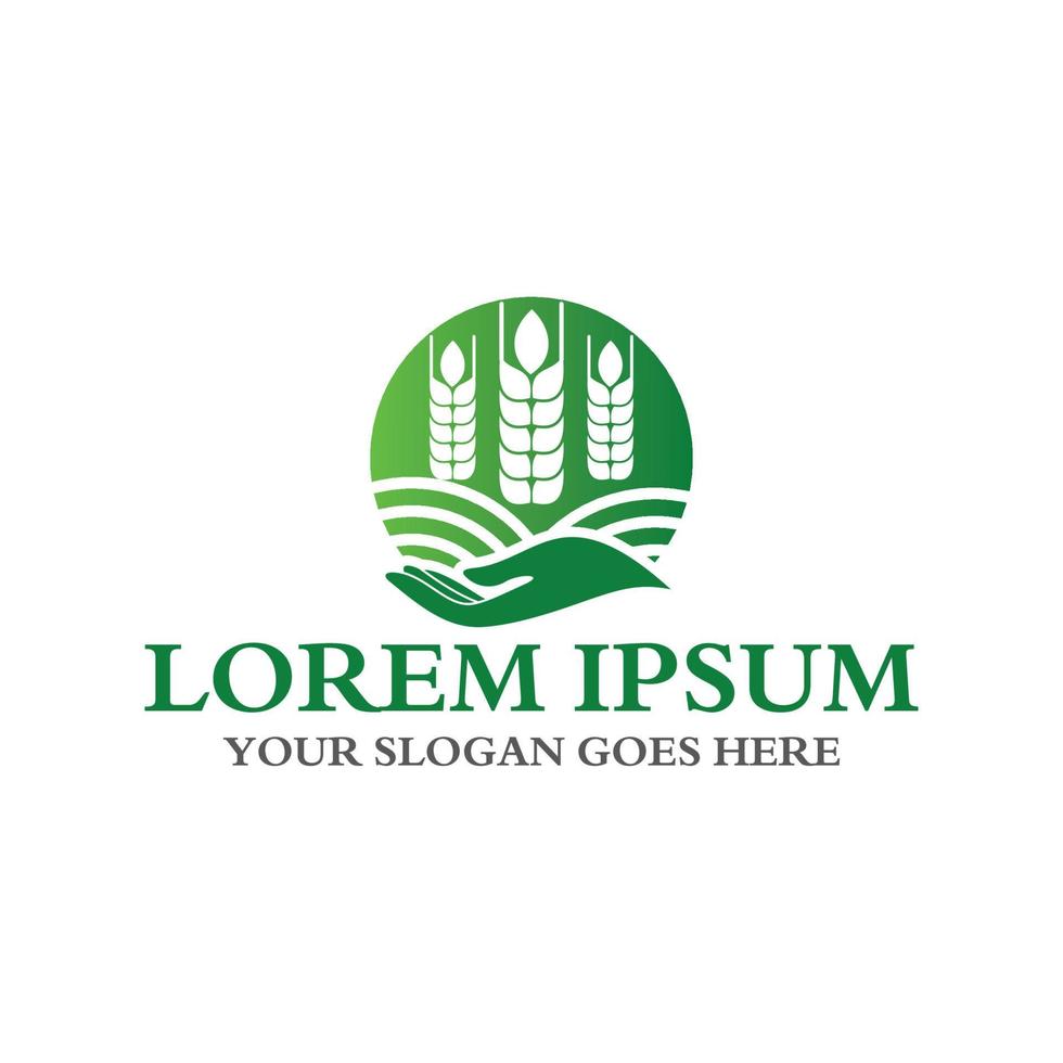 farm logo , agriculture logo vector