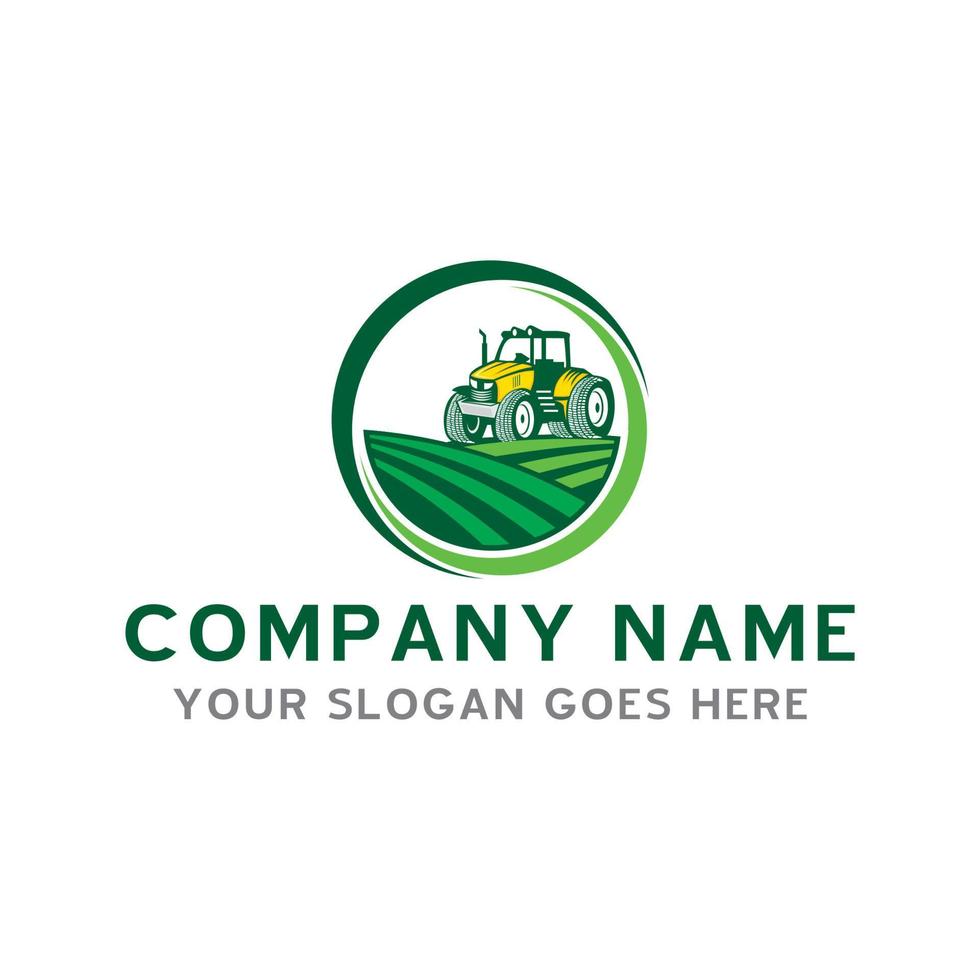 farm logo , agriculture logo vector