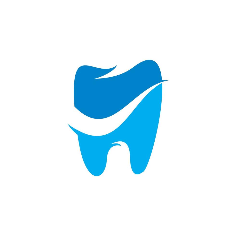 clínica dental vector, logotipo médico vector