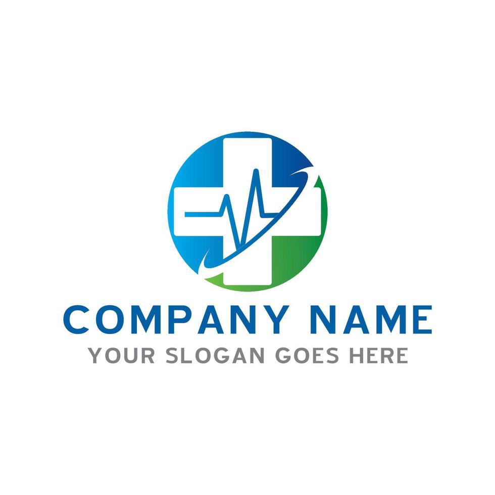 logotipo médico, vector de logotipo de farmacia