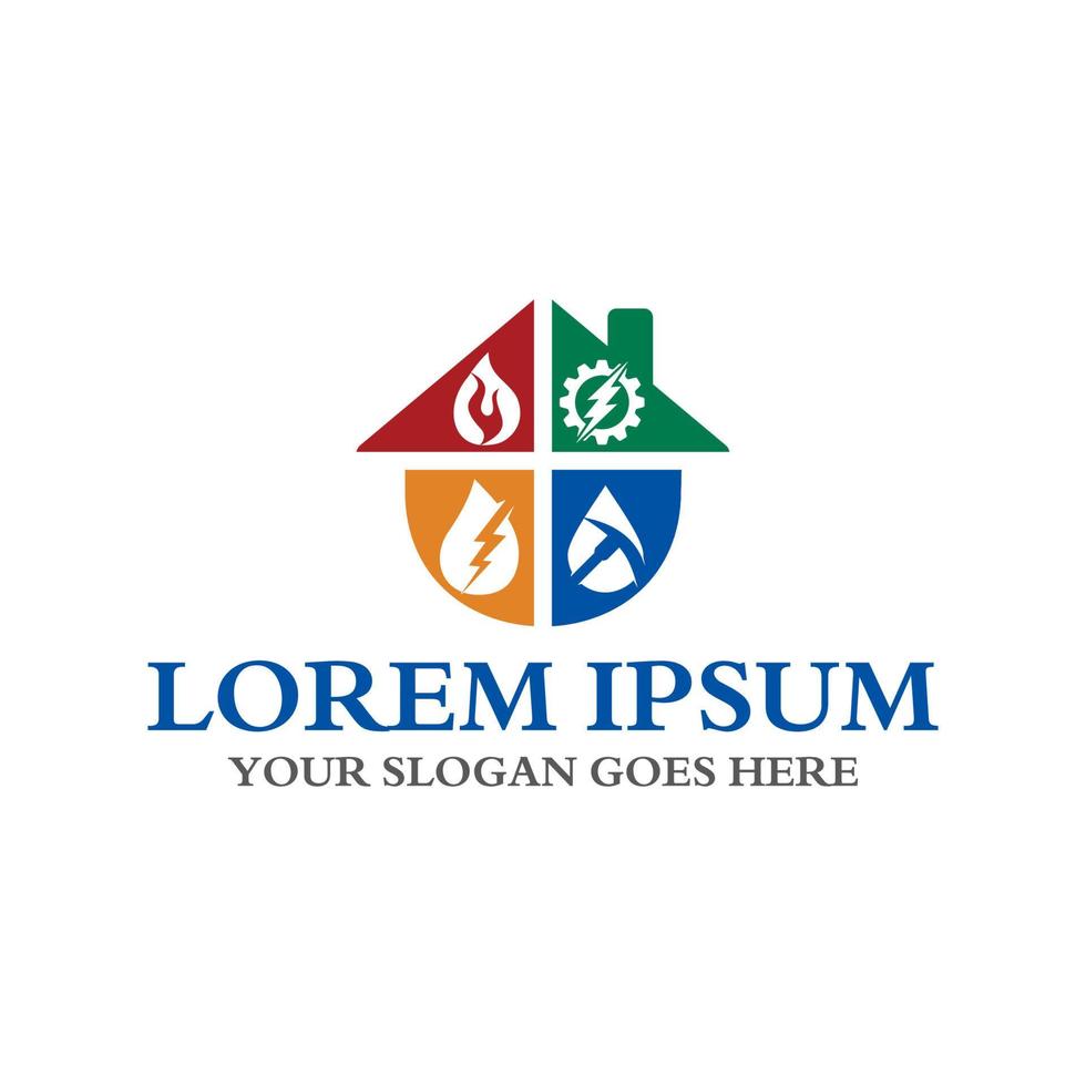 oil industry logo , industrial logo vector