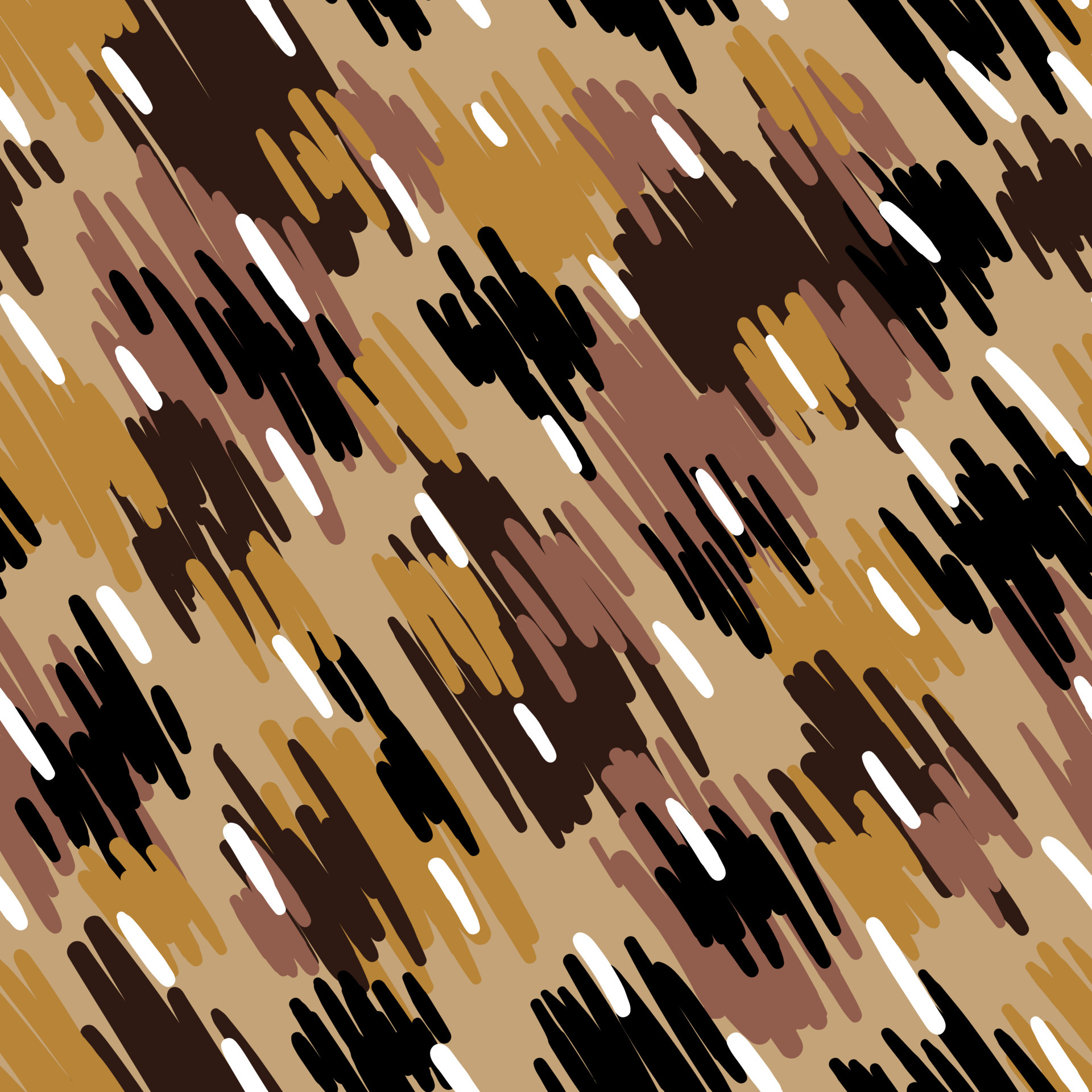 BEIGE SEAMLESS VECTOR BACKGROUND WITH ABSTRACT SPOTS AND DIAGONAL