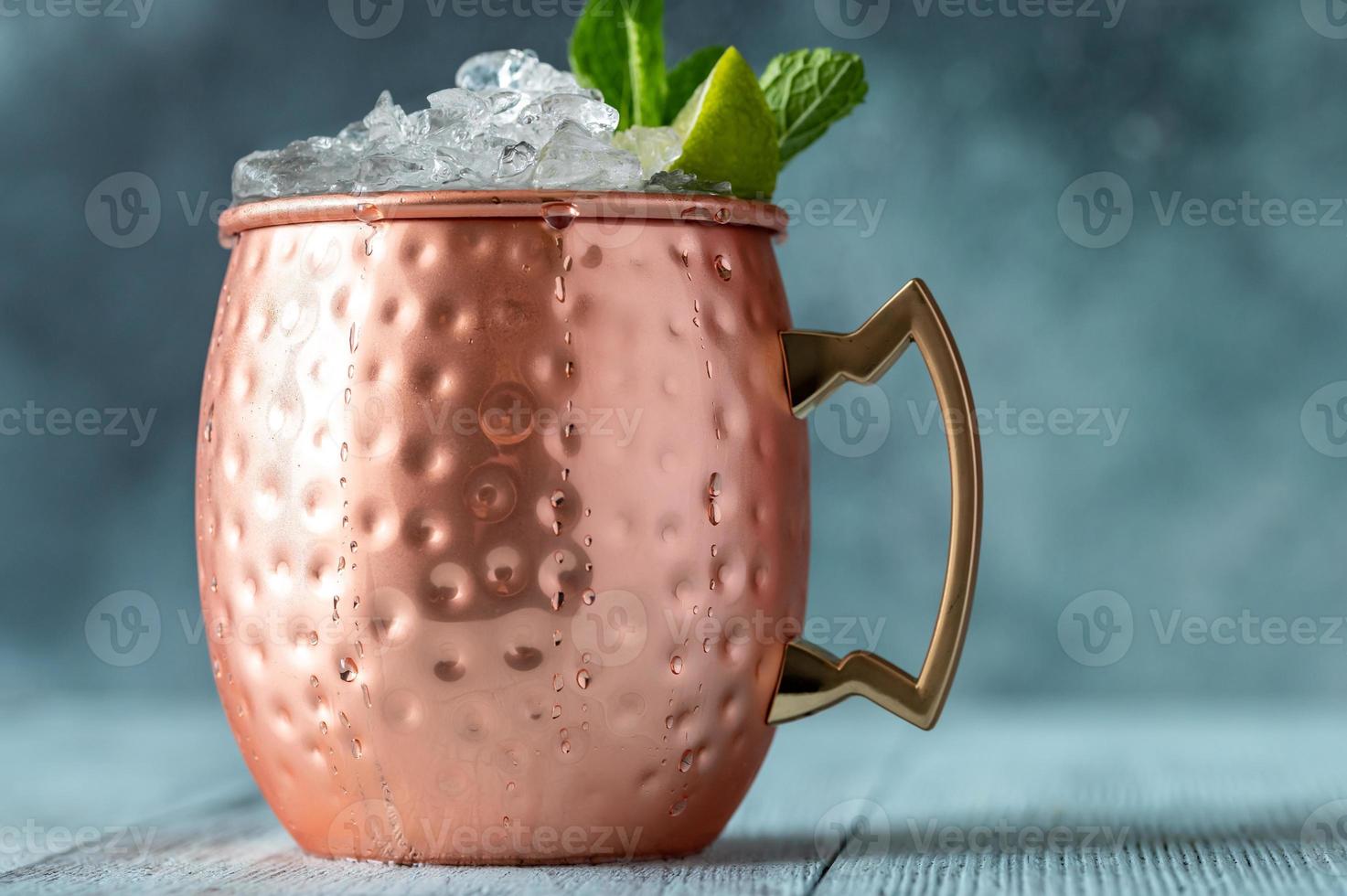 Mug of Moscow mule photo