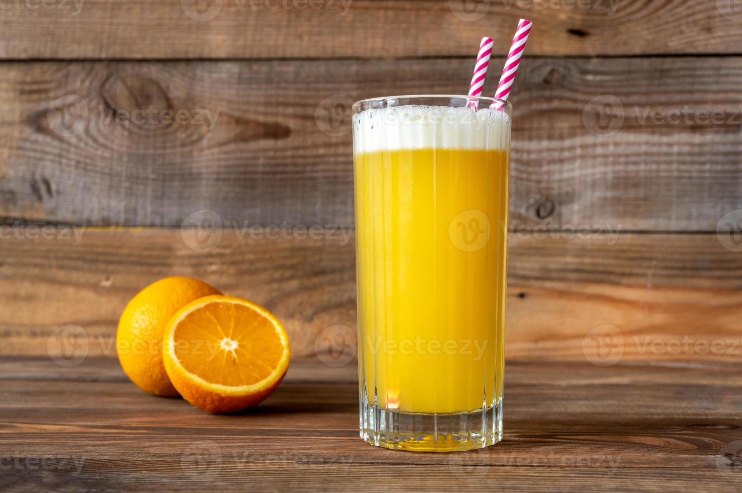 Glass of Yellow Bird Cocktail photo