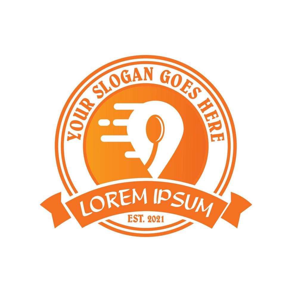restaurant logo , delivery logo vector