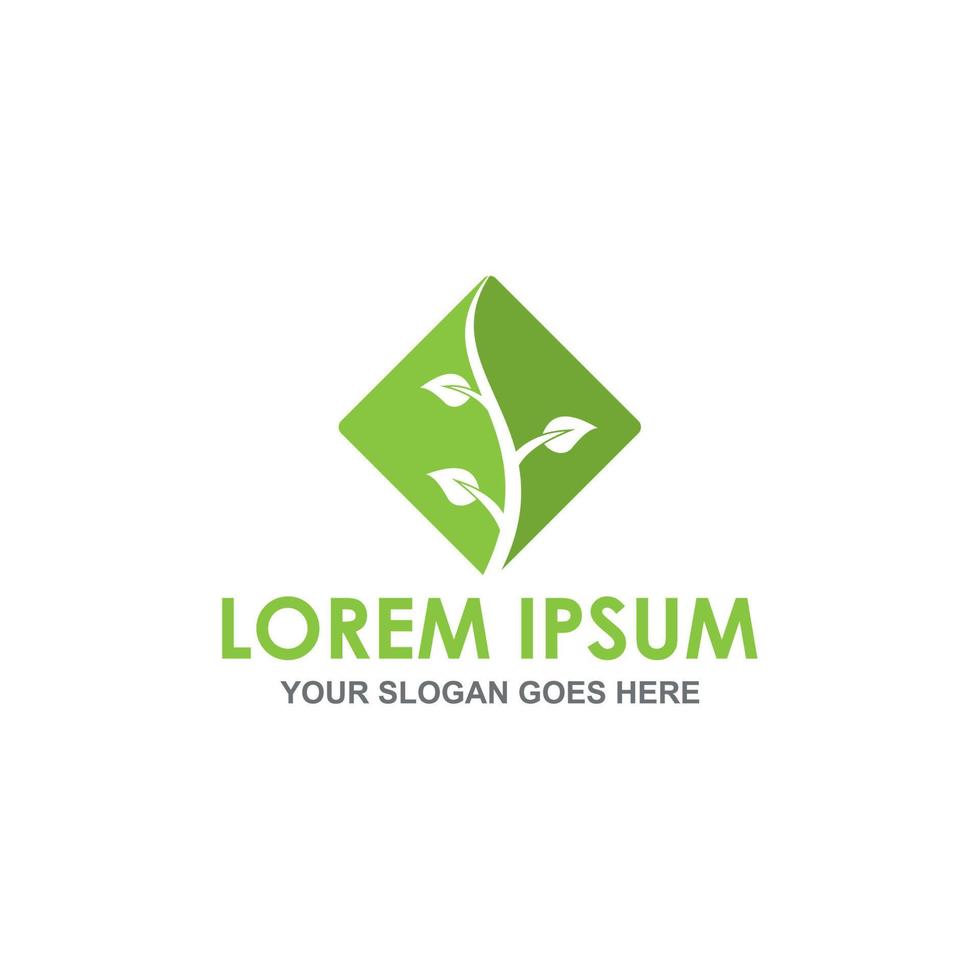 nature leaf logo vector image