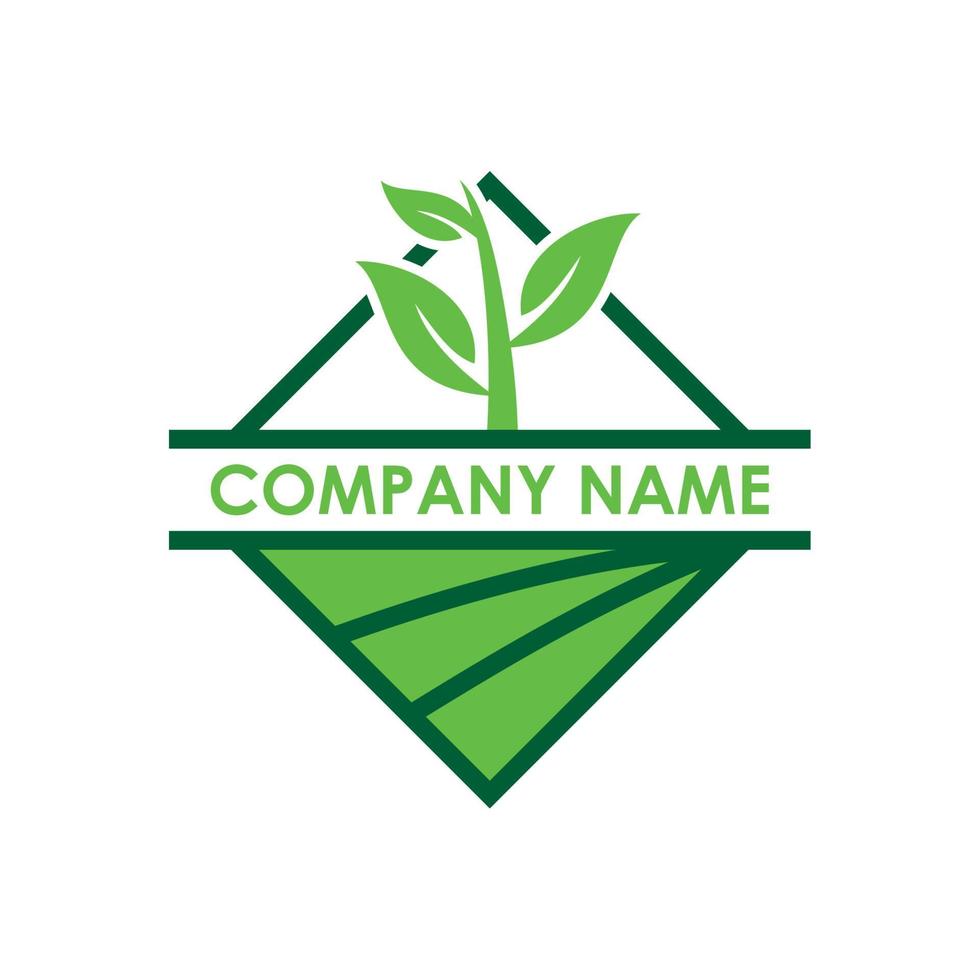 nature farm vector , agriculture logo