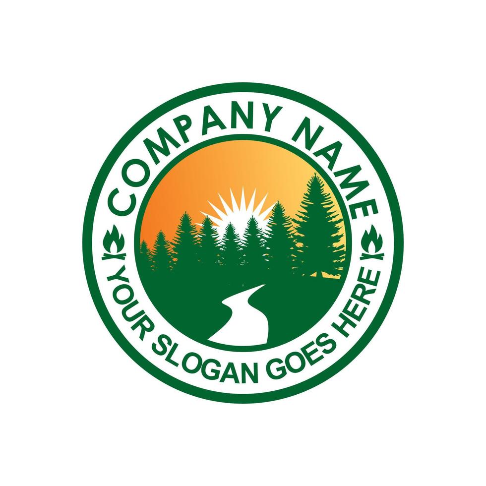 camping logo , adventure logo vector