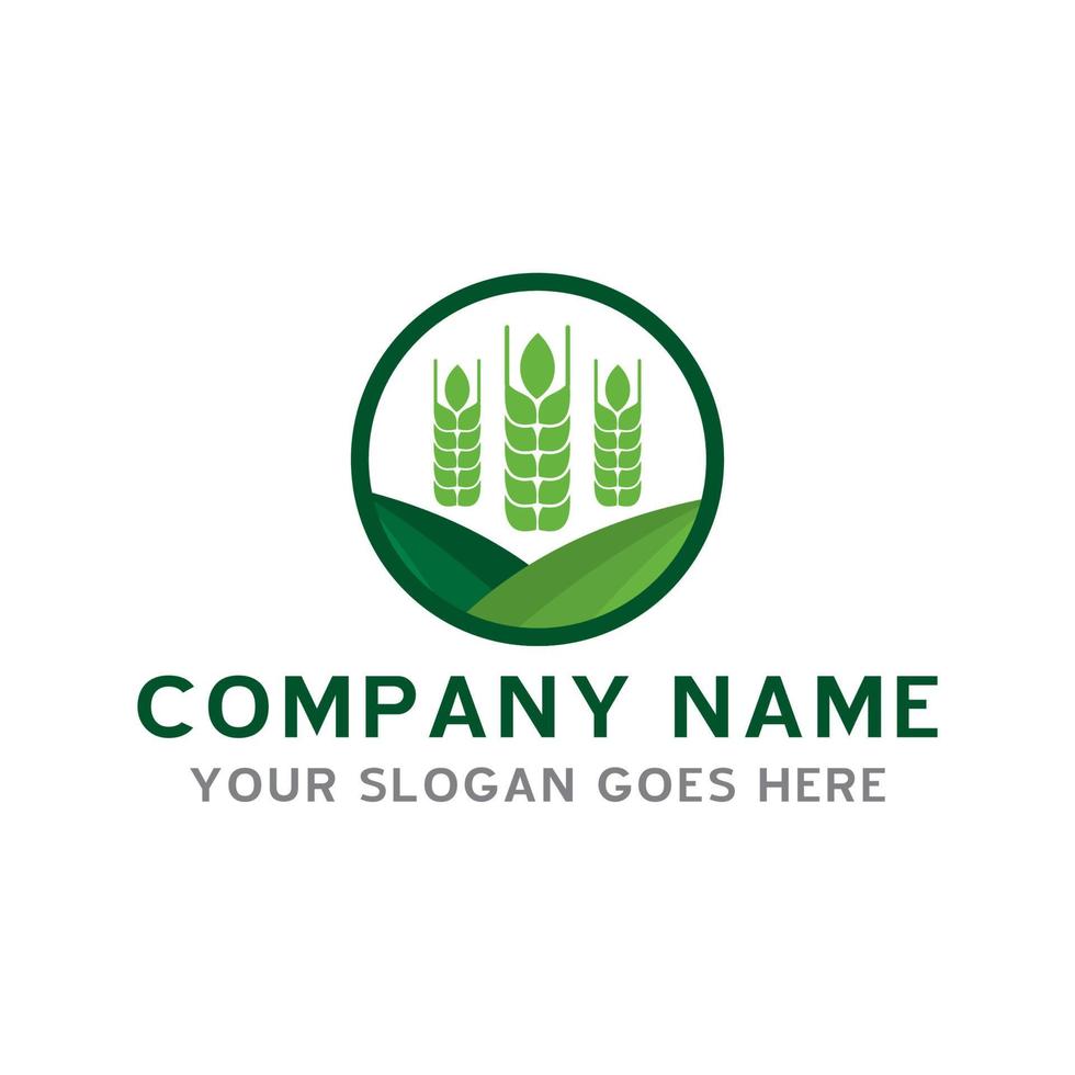 farm logo , agriculture logo vector