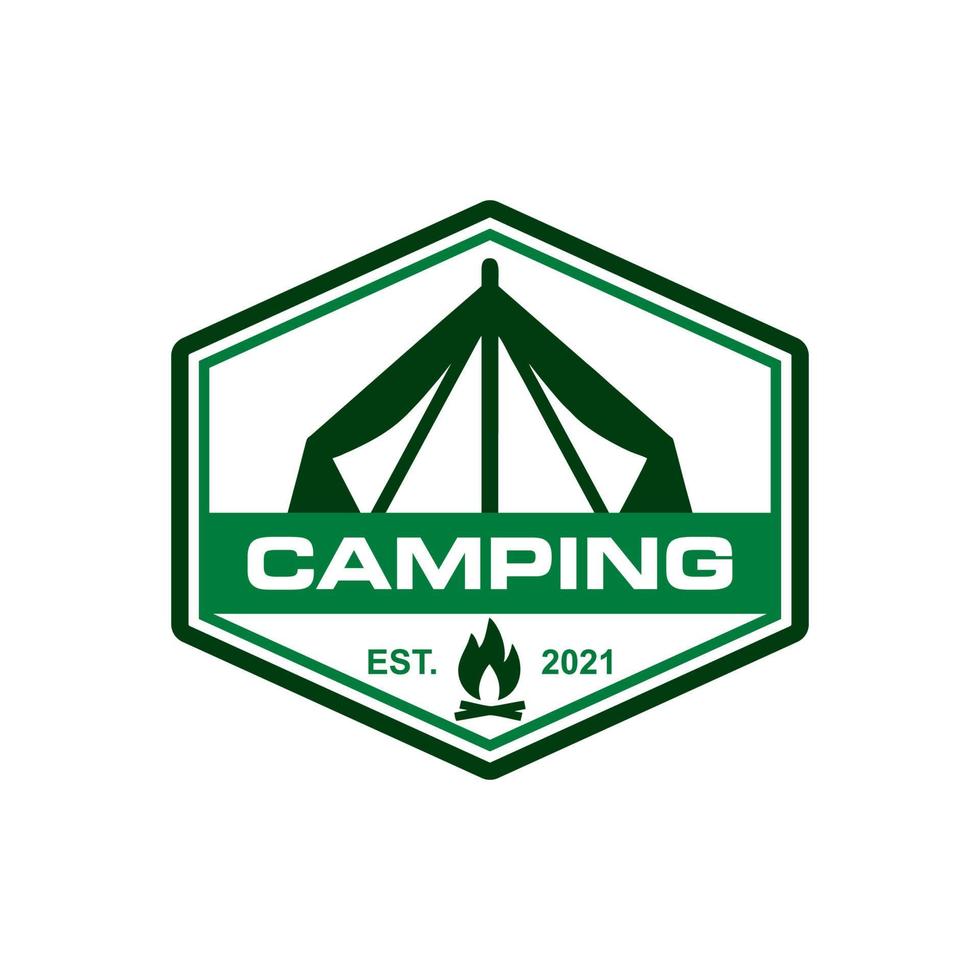 camping vector , adventure logo vector
