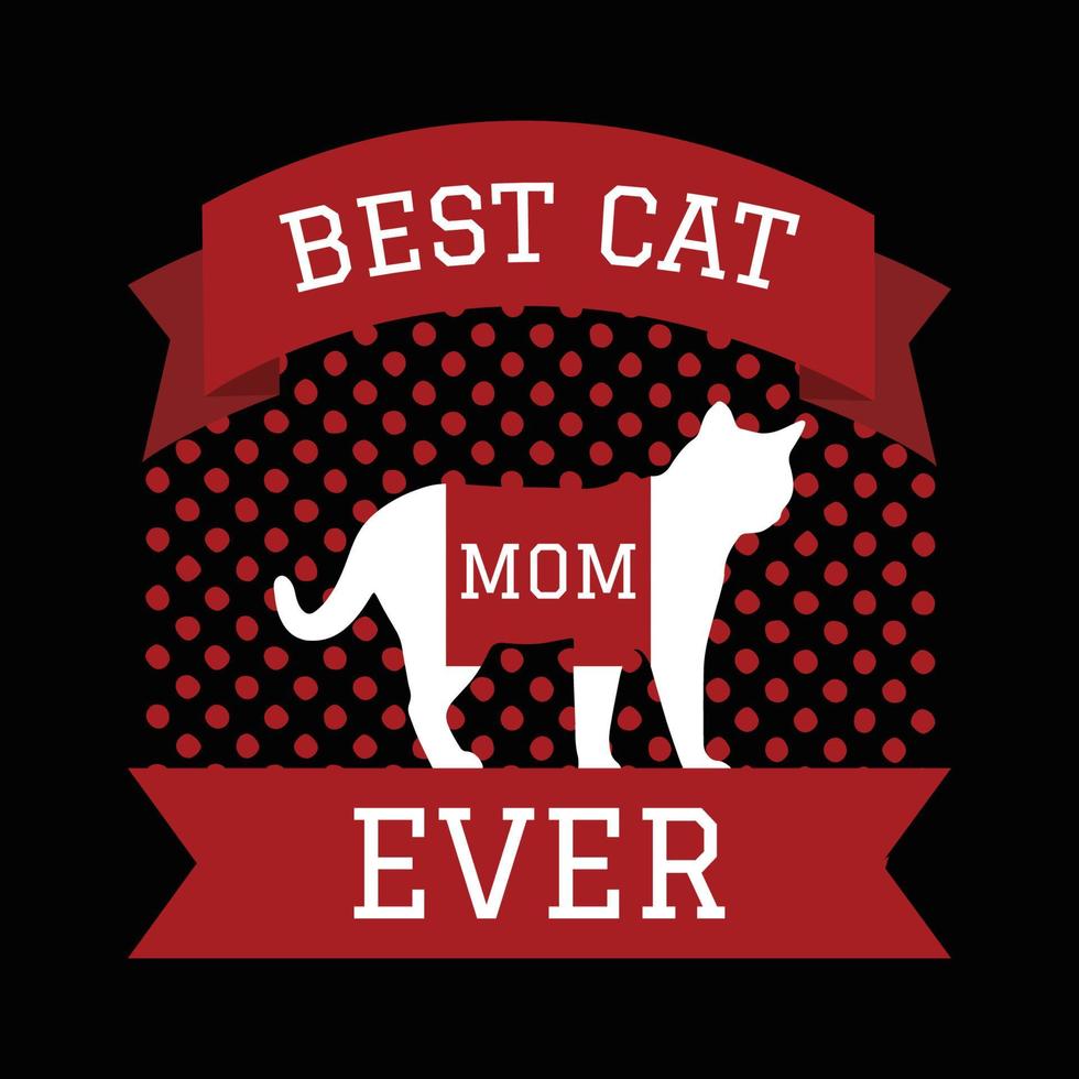Cat T Shirt Design vector