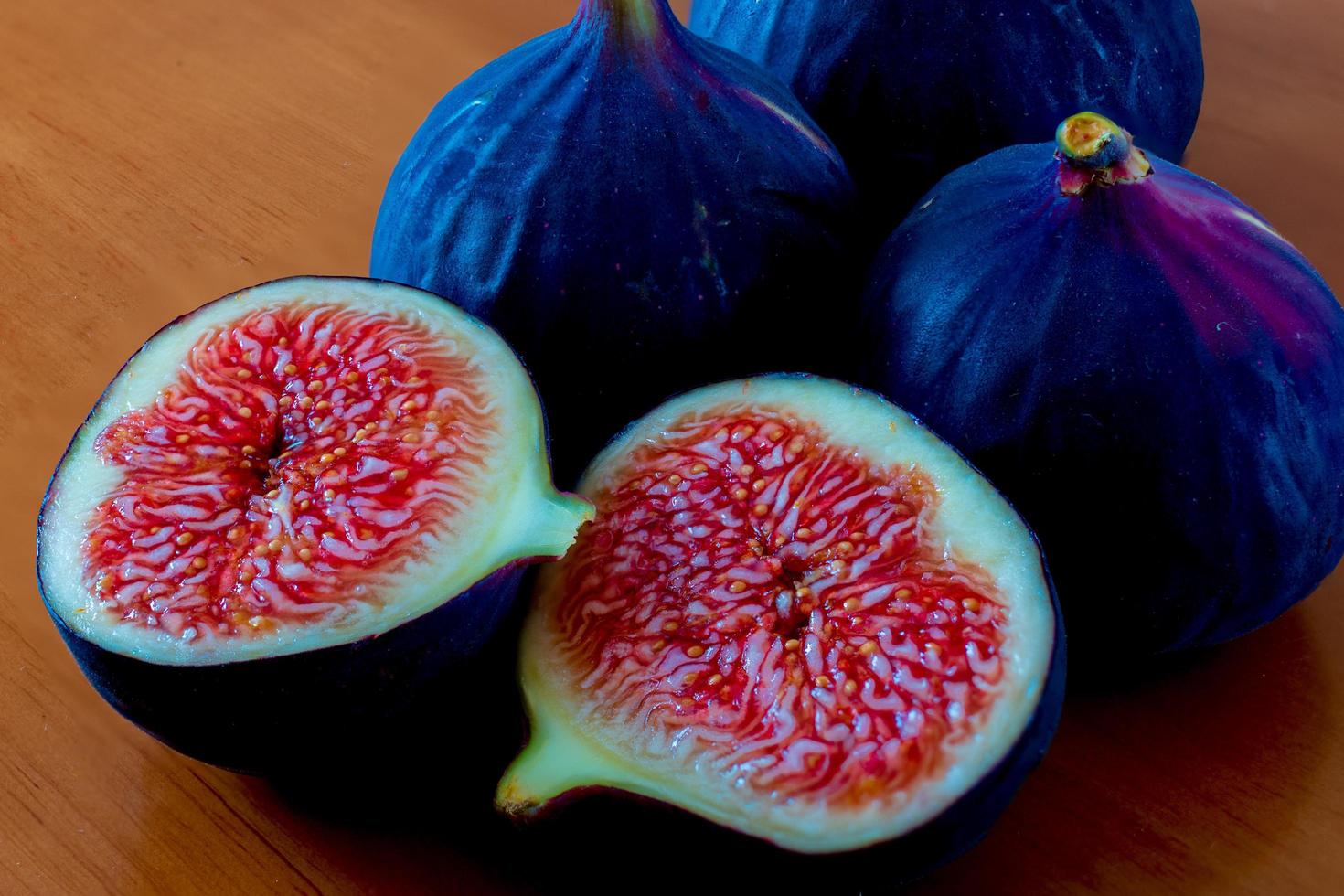 Photography to theme beautiful sweet purple fruit fig photo