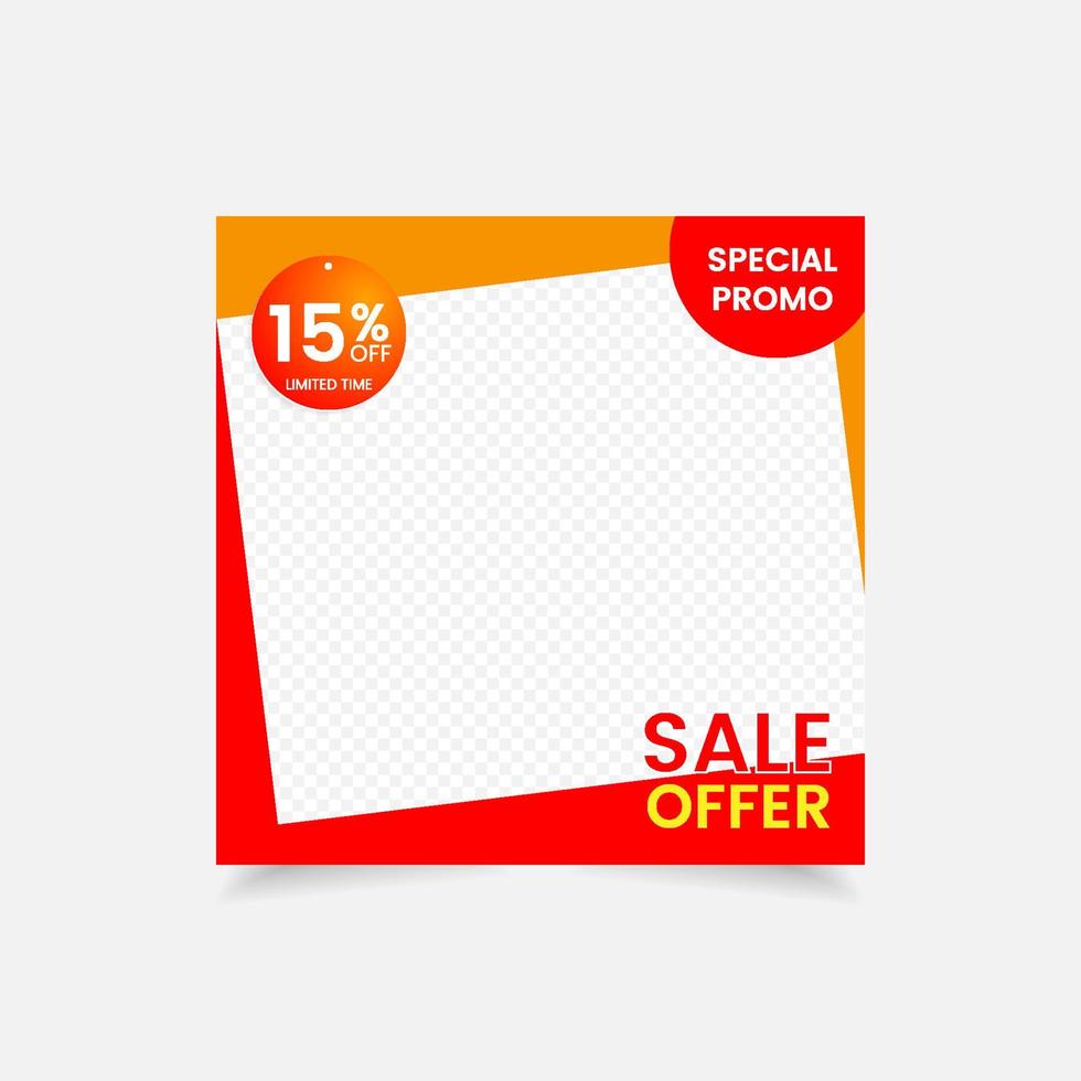 sale banner soft opening offer up to template banner social media promotion vector