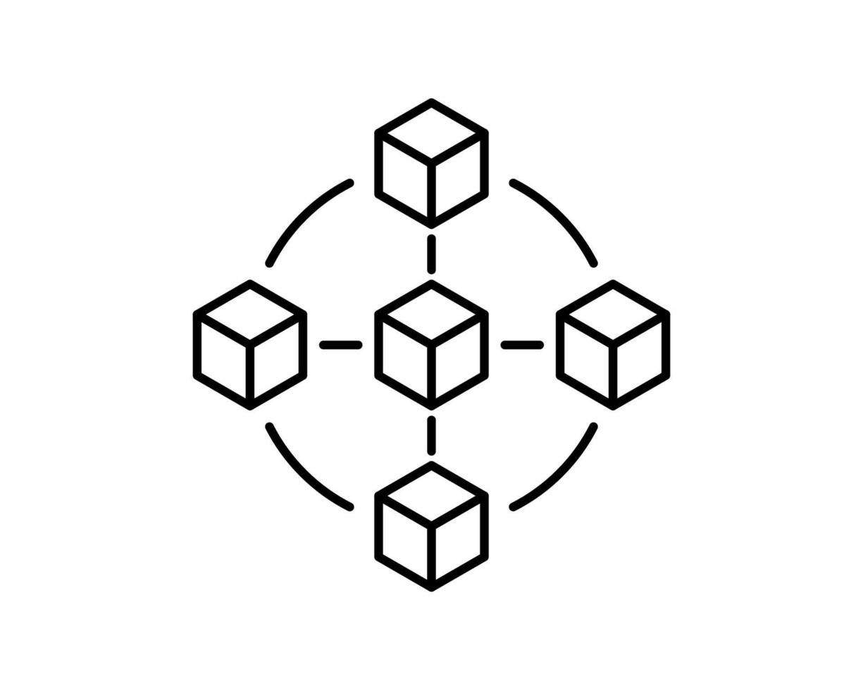 Blockchain network icons vrogue co