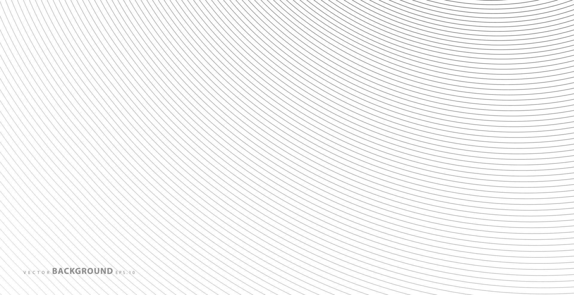 Abstract warped Diagonal Striped Background. Vector curved twisted slanting, waved lines texture. Brand new style for your business design.