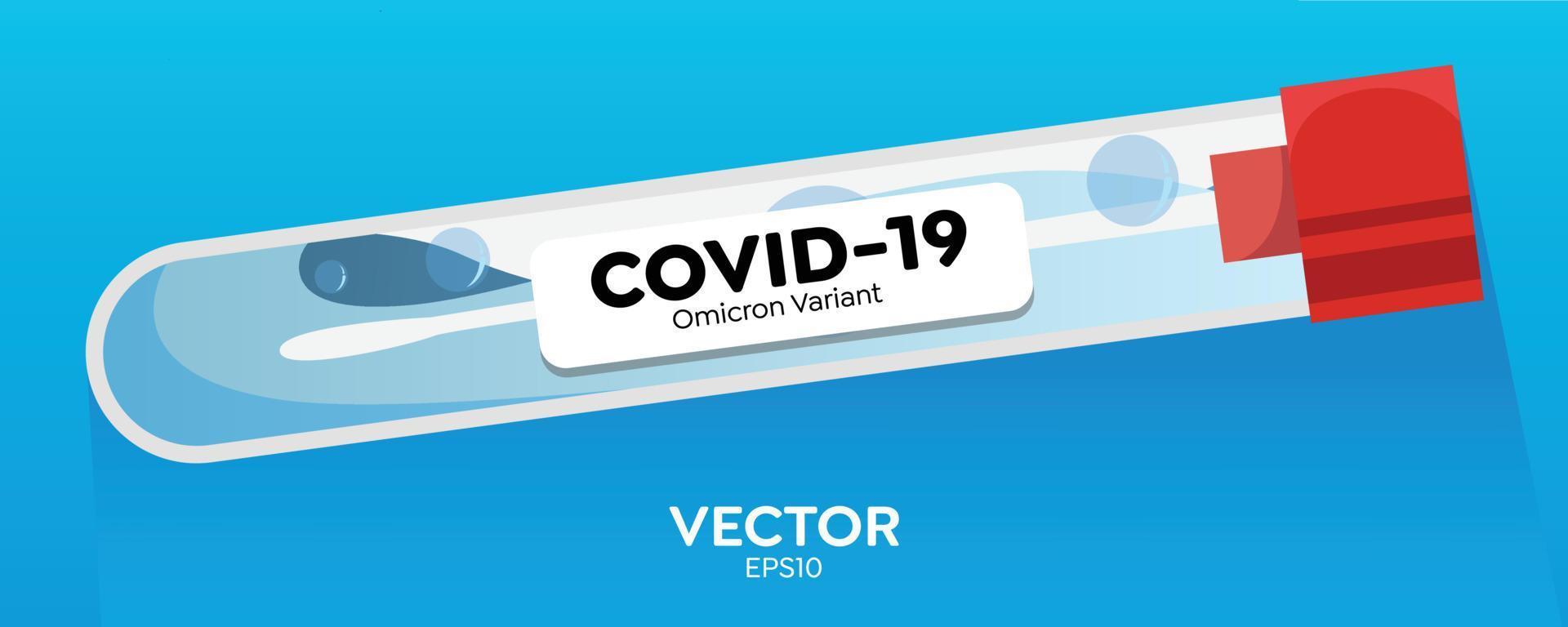 Vaccine Boster Omicron Virus Corona, Covid-19, Sars World vector