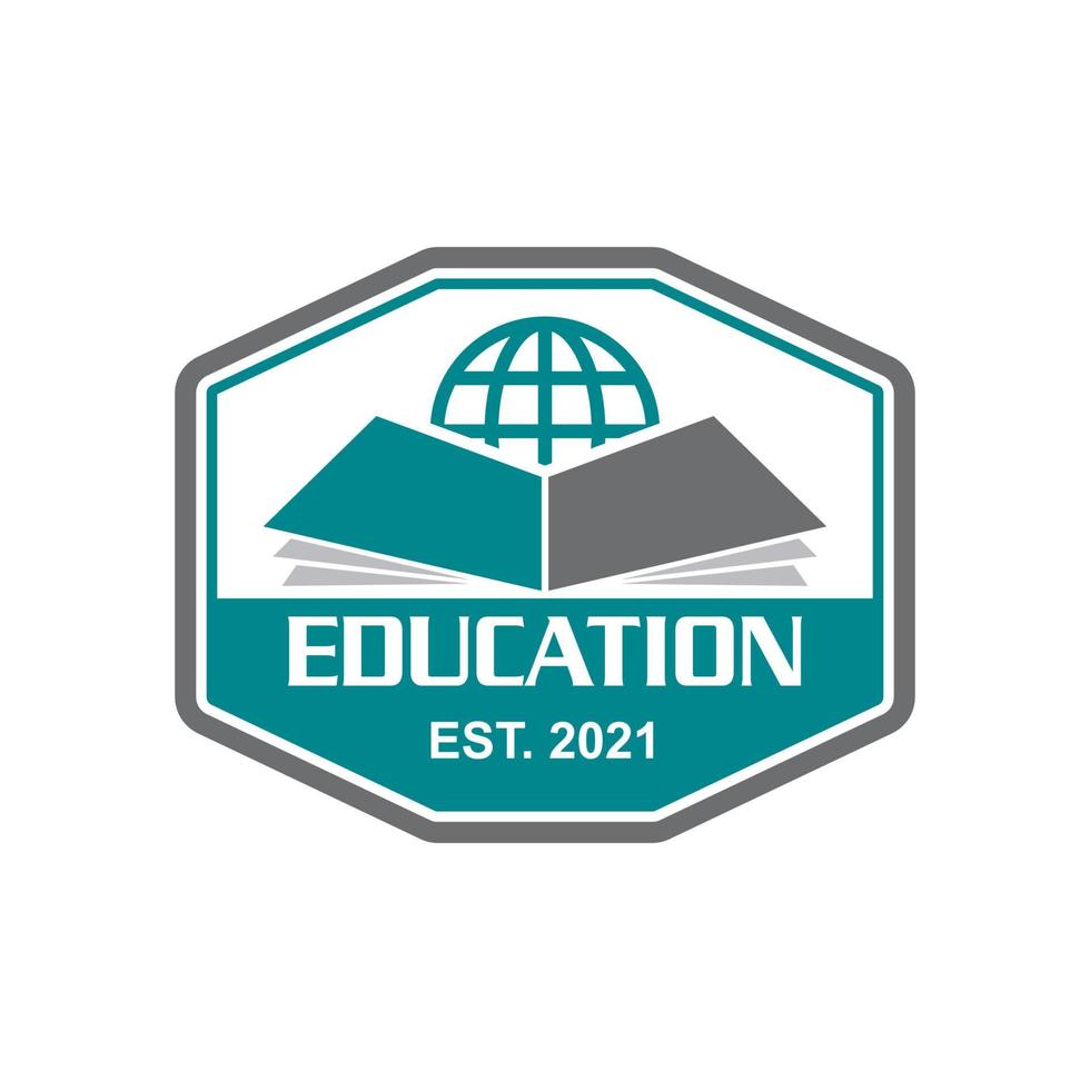 book world vector , university logo