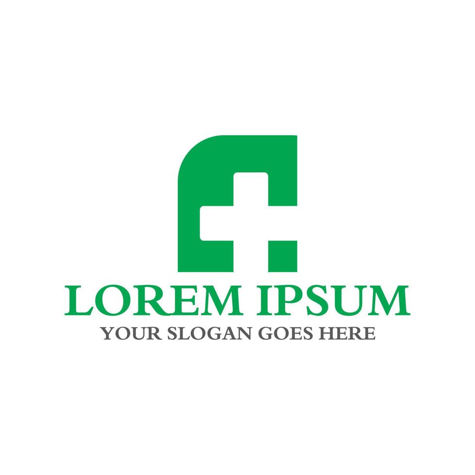 logotipo médico, vector de logotipo de farmacia