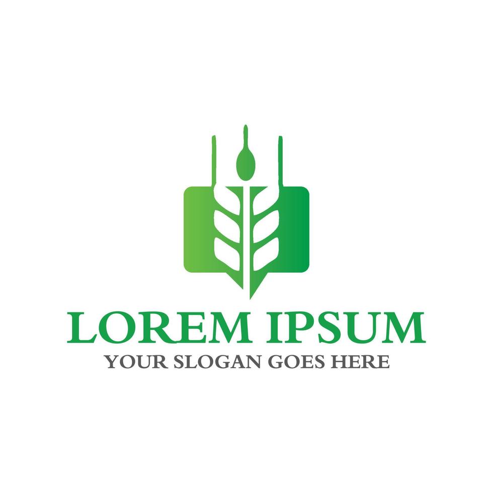 grain logo , agriculture logo vector