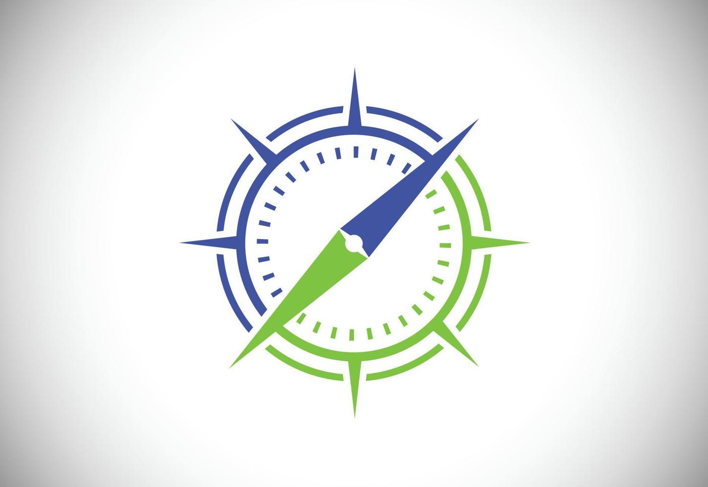 Creative Compass Concept Logo Design Template. Compass Logo sign and symbol. Coastal Logo. Compass icon vector