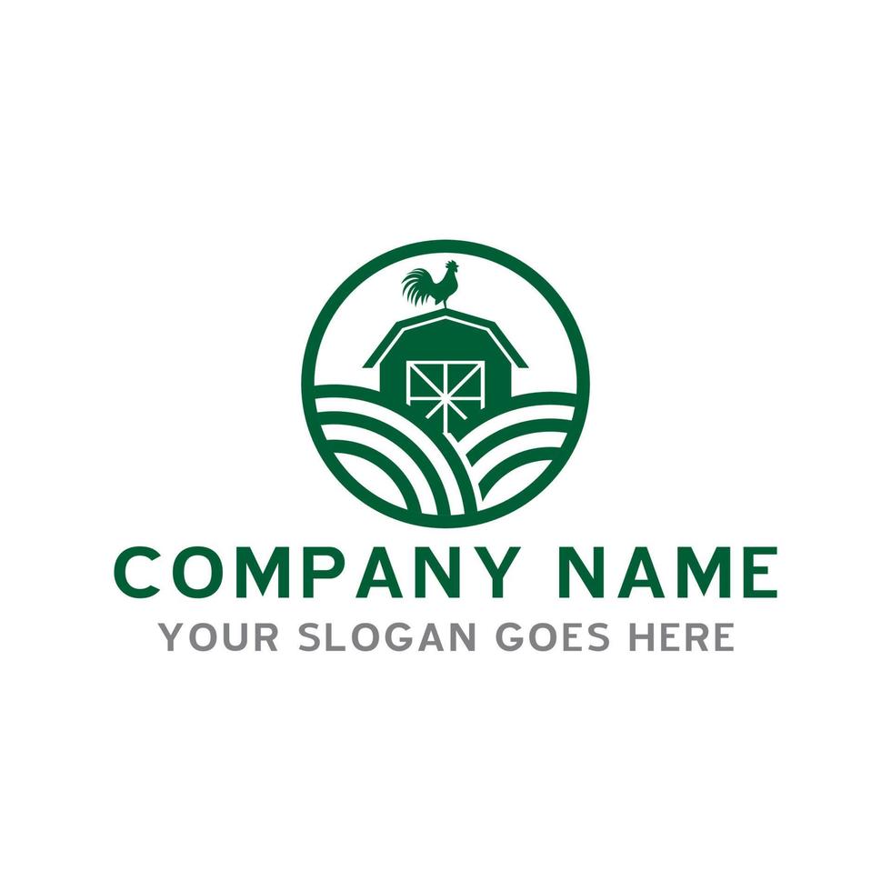 farm logo , agriculture logo vector