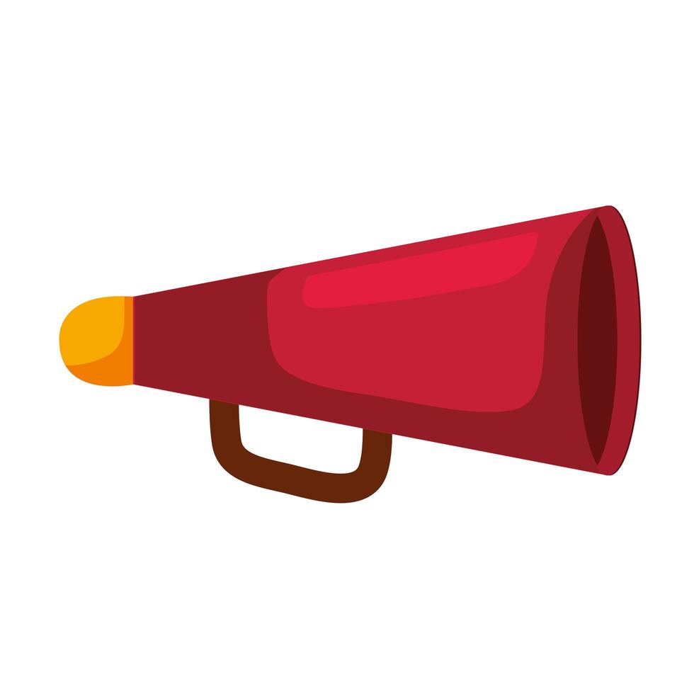 sport red cornet vector