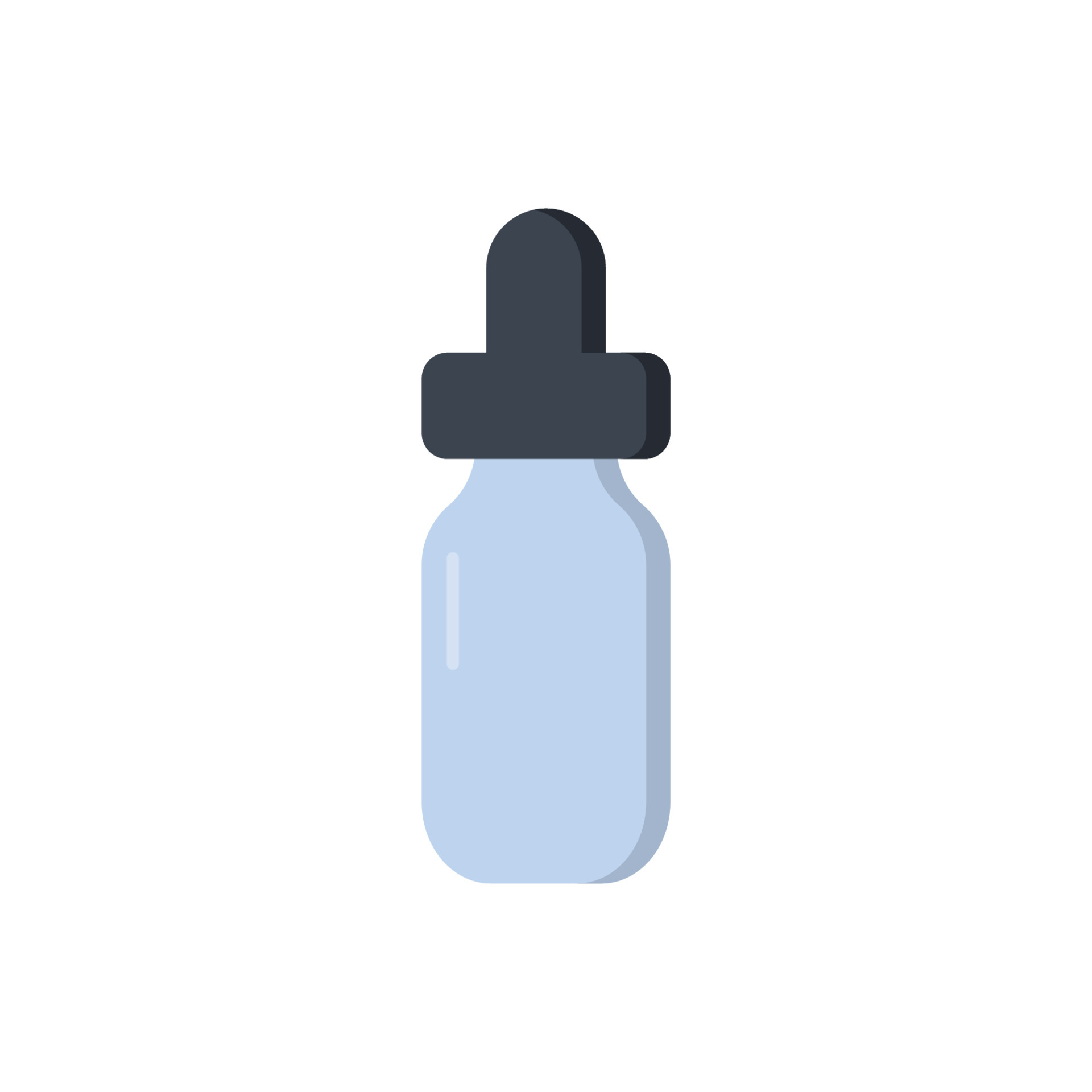 Face Serum Bottle Icon in Cartoon style. Cosmetic Essence Container  Pictogram. Serum, Oil, Cream for Skincare Icon. Bottle for Face Serum or  Cosmetic Acid. Isolated Vector Illustration. 5377458 Vector Art at Vecteezy