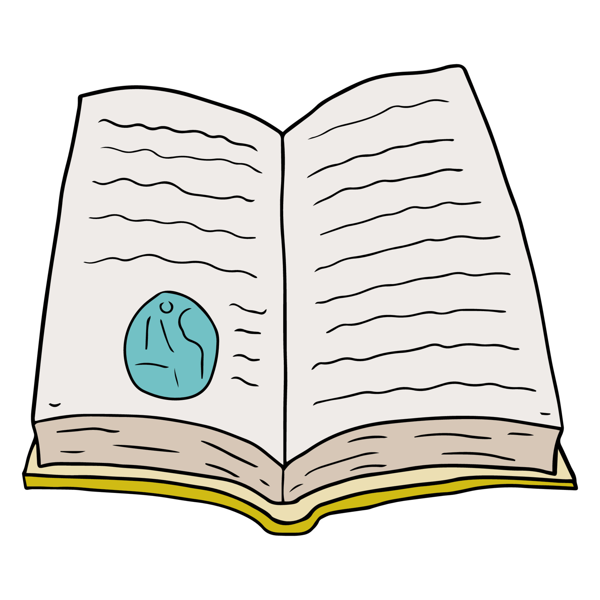 Cartoon doodle opened book isolated on white background. Education icon. 5377485 Vector Art at Vecteezy Cartoon doodle opened book isolated on white background. Education icon. 5377485 Vector Art at Vecteezy