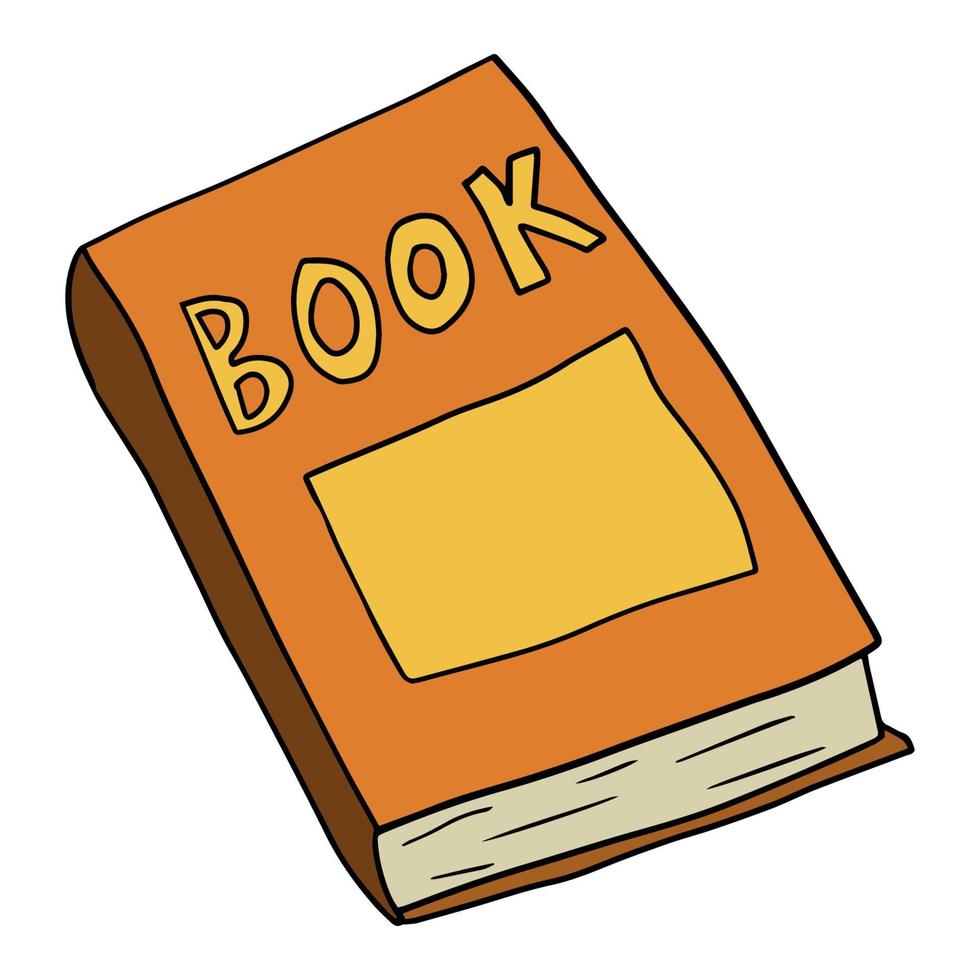 Cartoon doodle book isolated on white background. Education hand drawn icon. 5377487 Vector Art at Vecteezy Cartoon doodle book isolated on white background. Education hand drawn icon. 5377487 Vector Art at Vecteezy