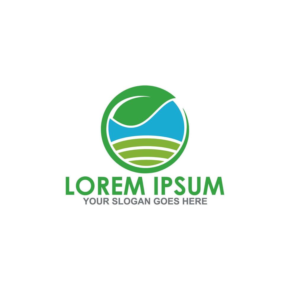 agriculture vector , farming logo vector