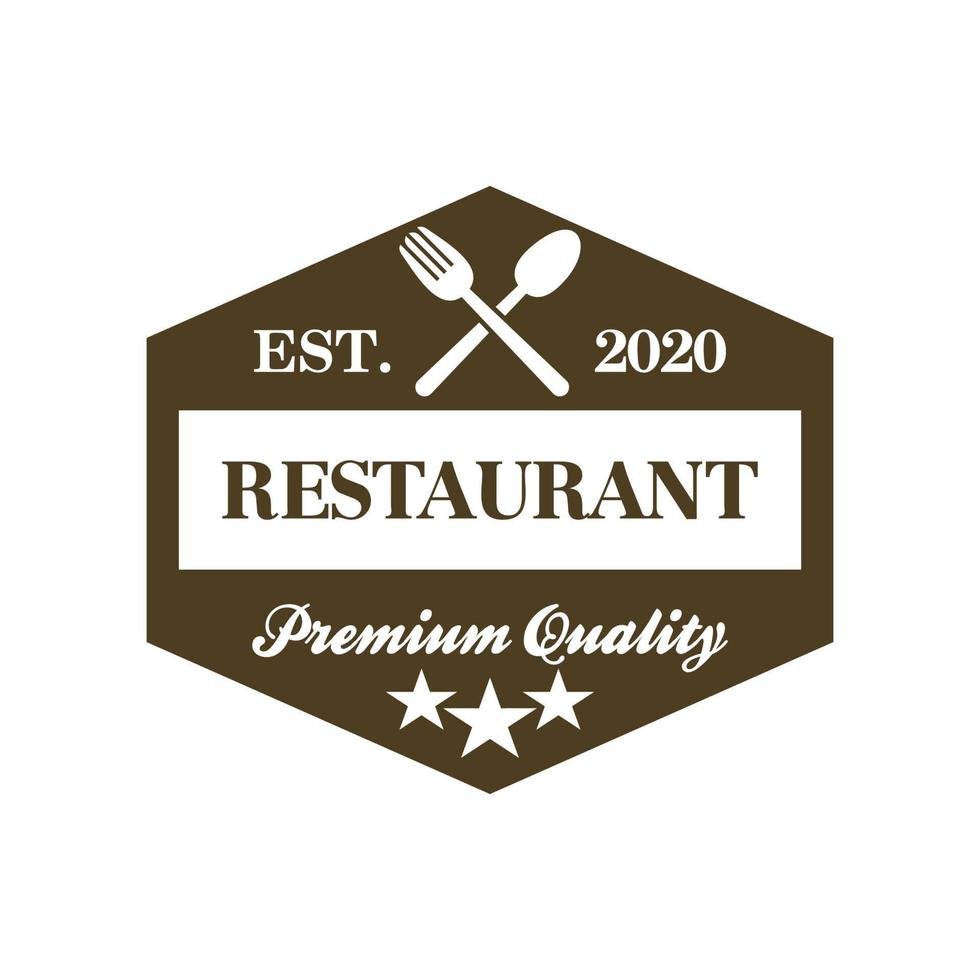 Restaurant Vector , Food Logo Vector