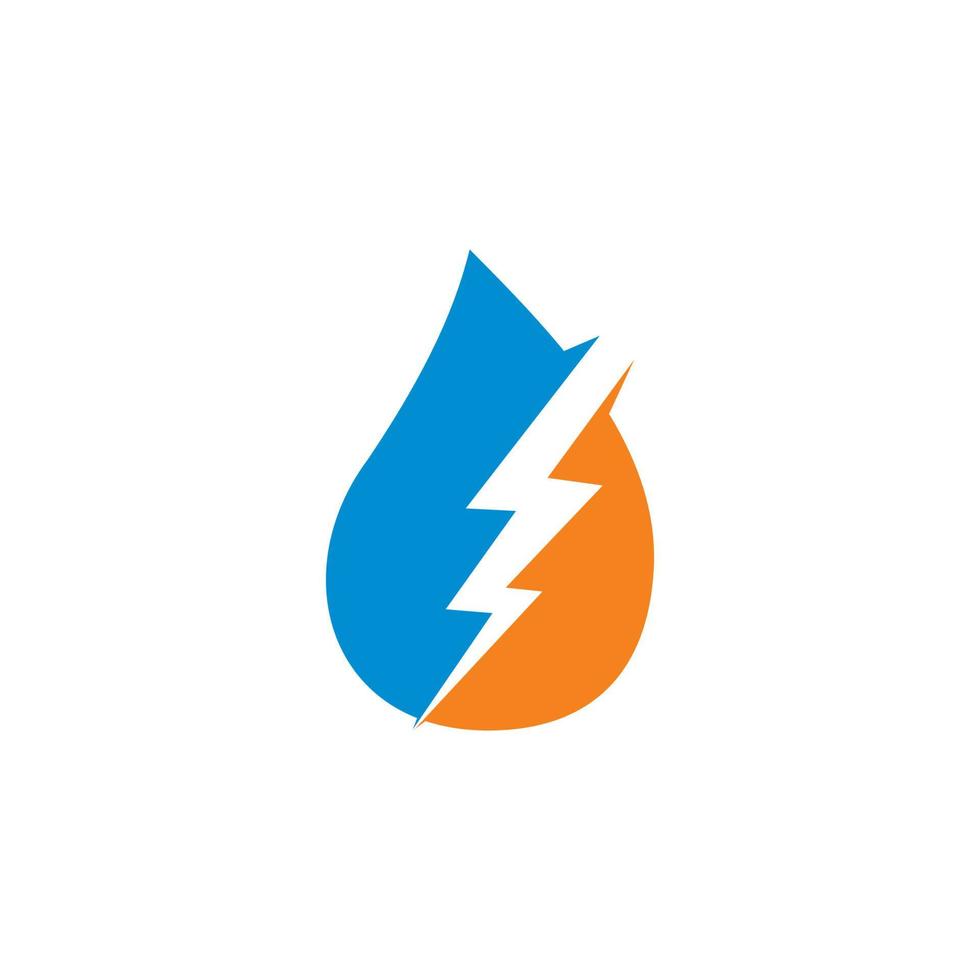 logotipo industrial de potencia, logotipo de la industria de la ingeniería vector