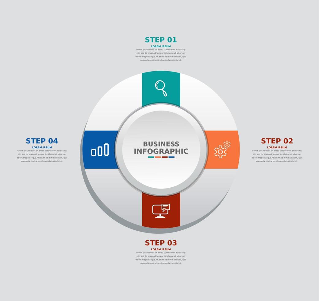 design infographic business template vector