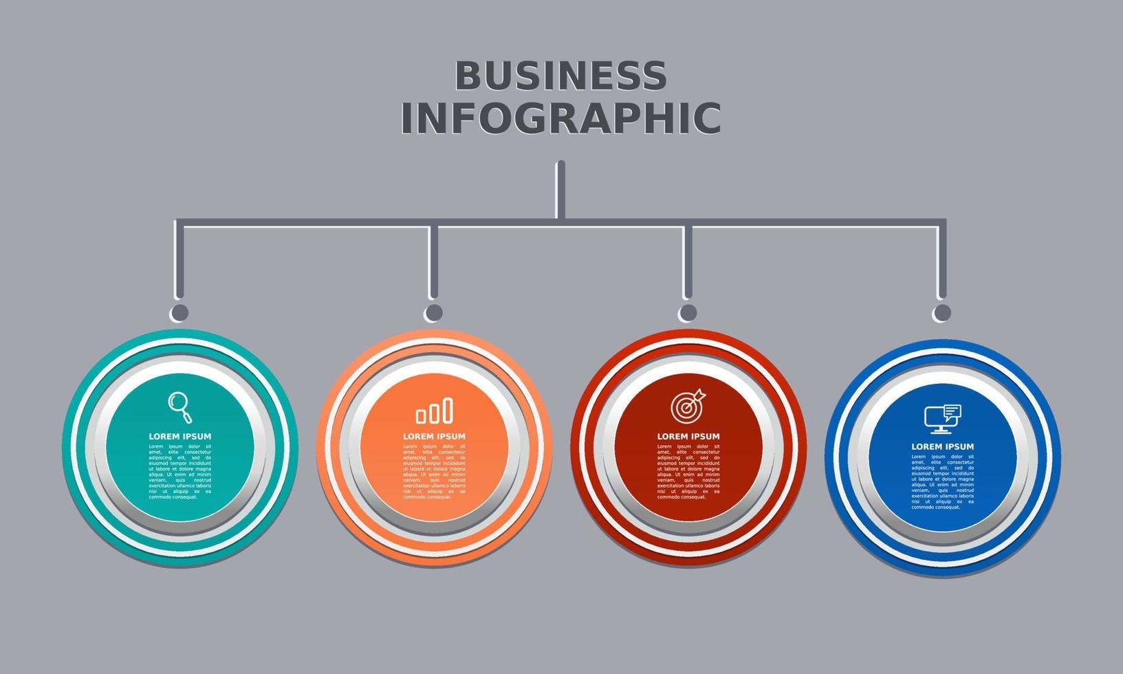 design infographic business template vector