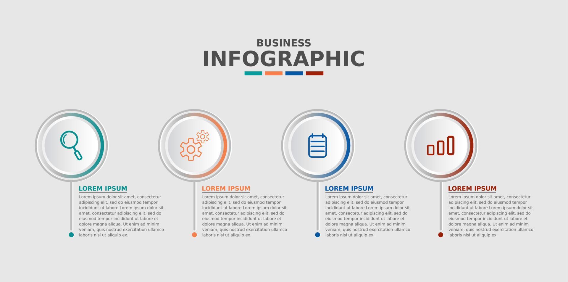 design infographic business template vector